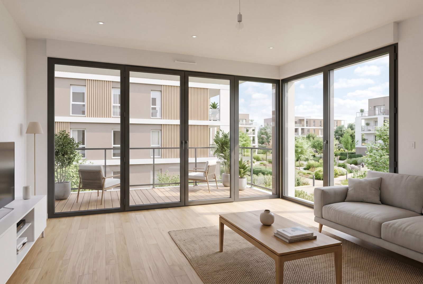 Appartement T2 neuf — 41 m² — Dugny (93)