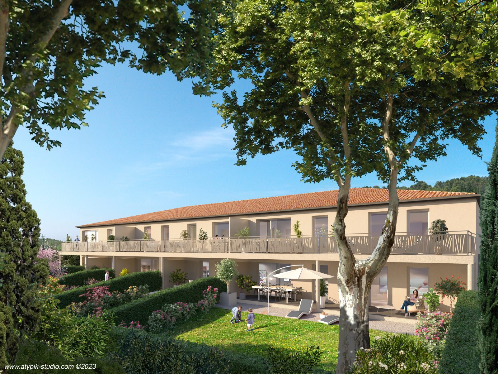 T2 lot 13 — NATURA à Clermont-l'Hérault — visuel 1 sur 1