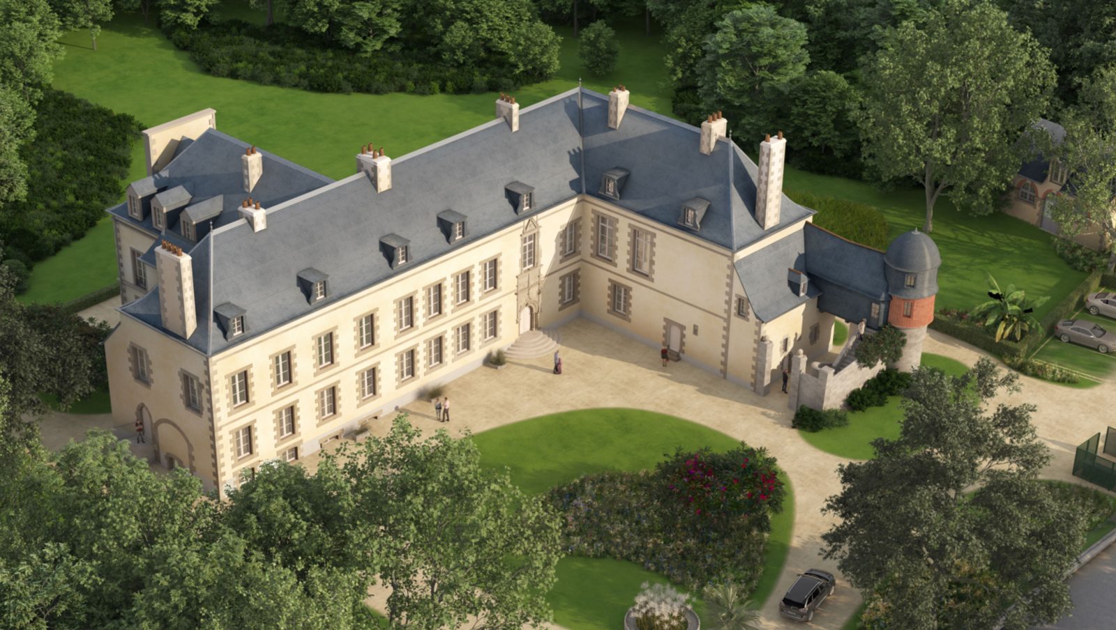T1 lot A 2.04 — Un Château en Bretagne - GUINGAMP à Guingamp — visuel 1 sur 1