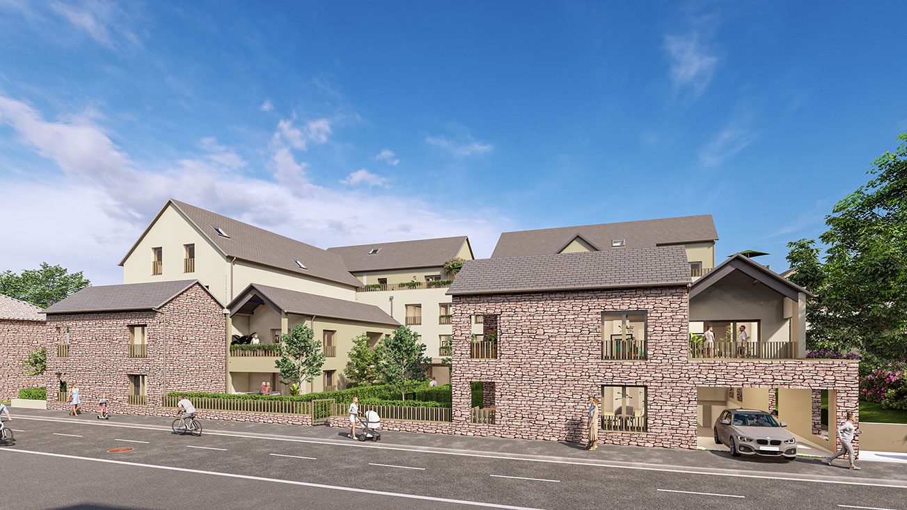 T5 lot A302_C — Héritage - Colocation à L'Hermitage — visuel 1 sur 1