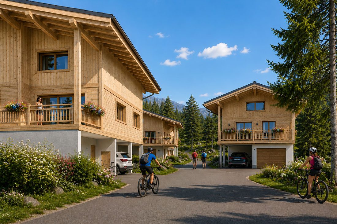 Programme neuf Les Chalets Bajja - Chalet 1 à Notre-Dame-de-Bellecombe — visuel 1 sur 1