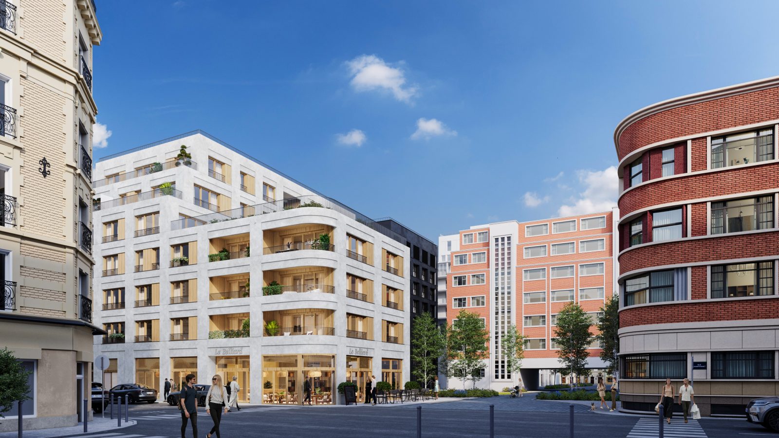 T1 lot A2-302 — Les Terrasses Championnet à Paris — visuel 1 sur 1