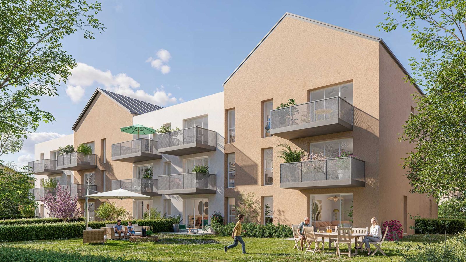 T2 lot C108 — CÔTÉ BOURG à Louverné — visuel 1 sur 1