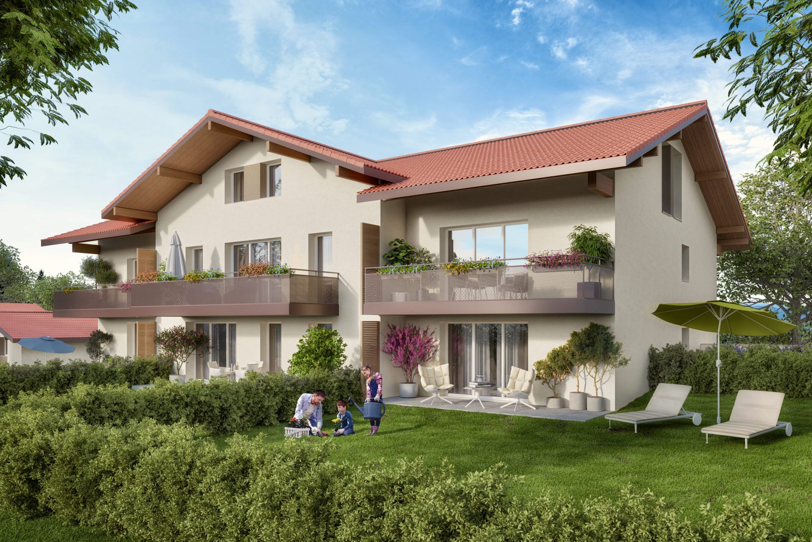 T2 lot A204 — L'Orée à Bons-en-Chablais — visuel 1 sur 1