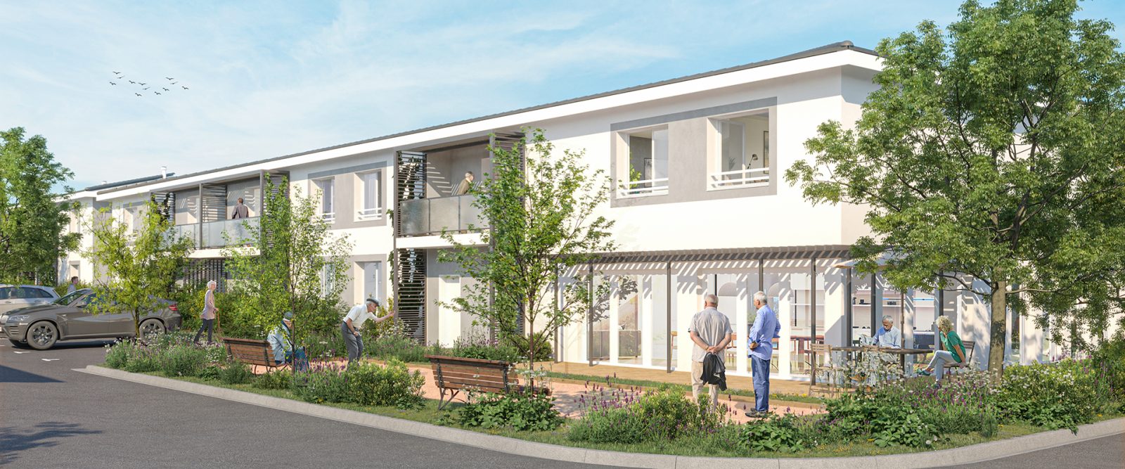 T2 lot G002 — RESIDENCE LOREDEN AMBARES BAT E,F,G,H,I à Ambarès-et-Lagrave — visuel 1 sur 1