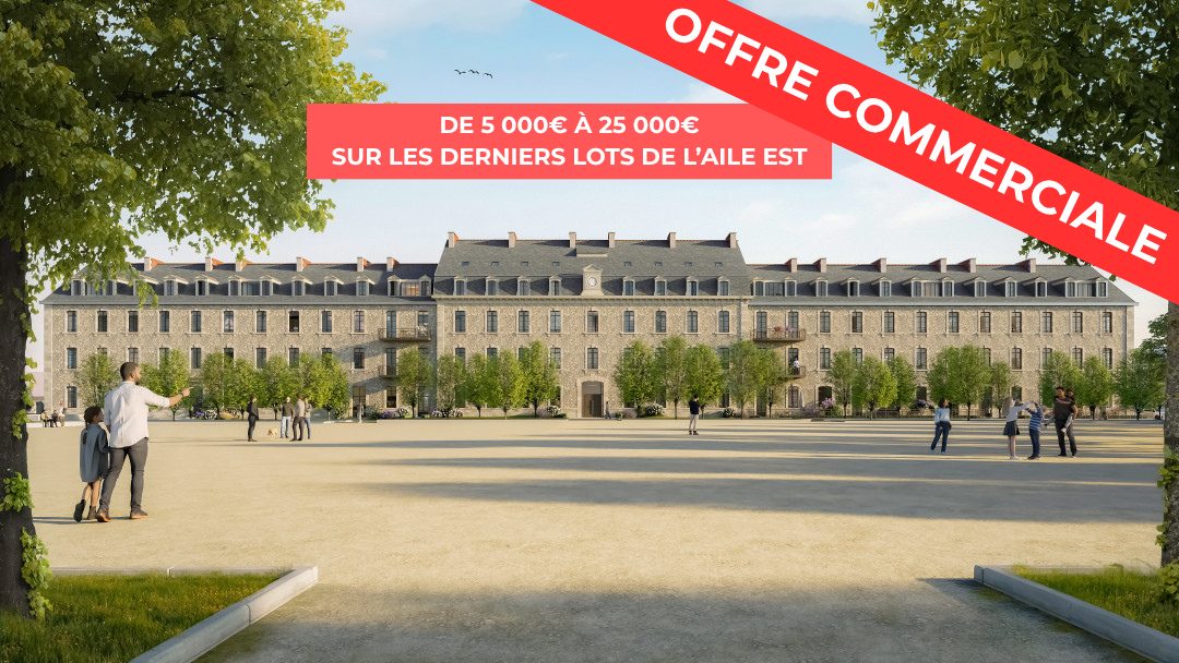 T2 lot E2-03 — CASERNE BEAUMANOIR - Aile Est à Dinan — visuel 1 sur 1