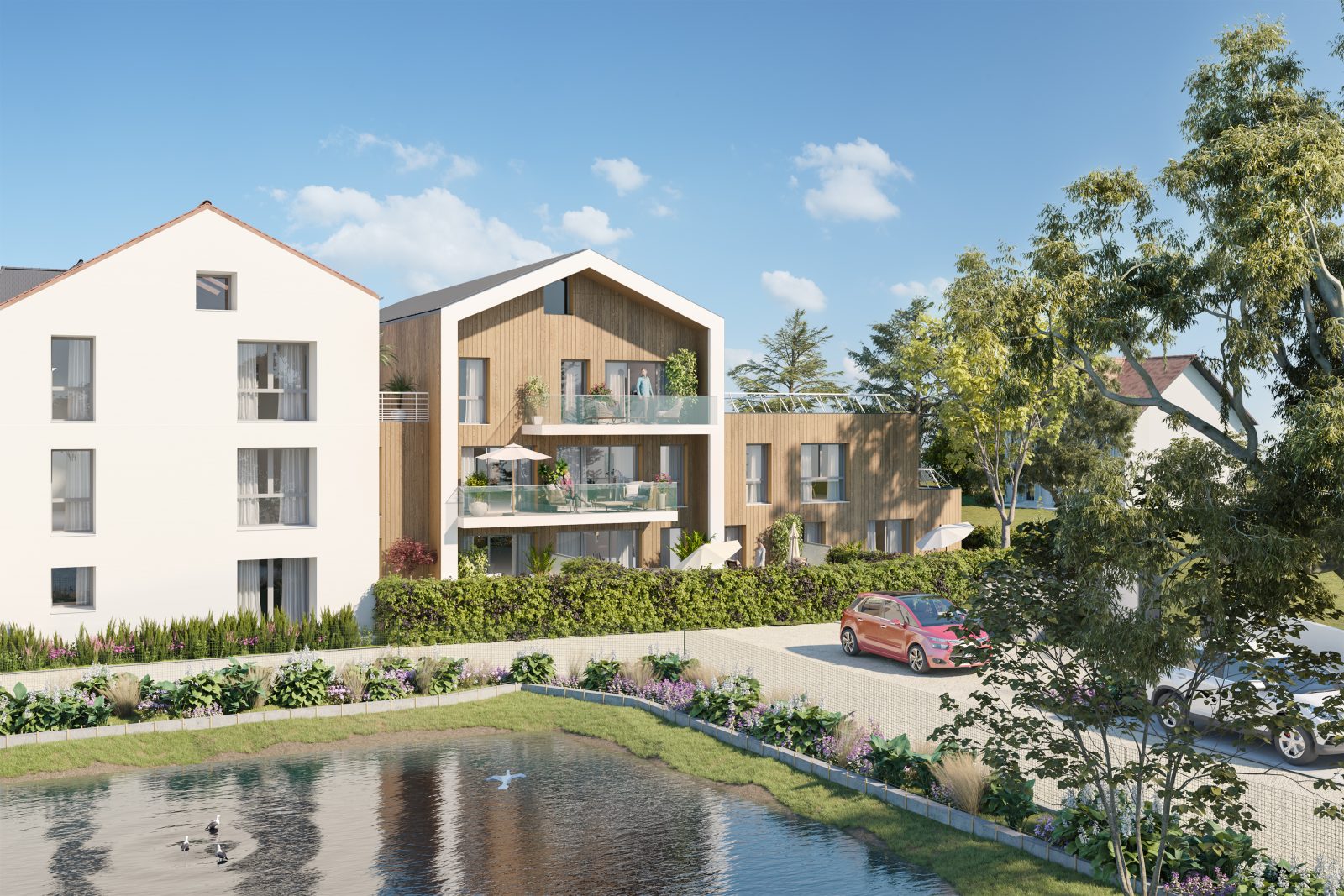 Programme neuf Le Domaine de L'Aparthé à Châteaufort — visuel 1 sur 1