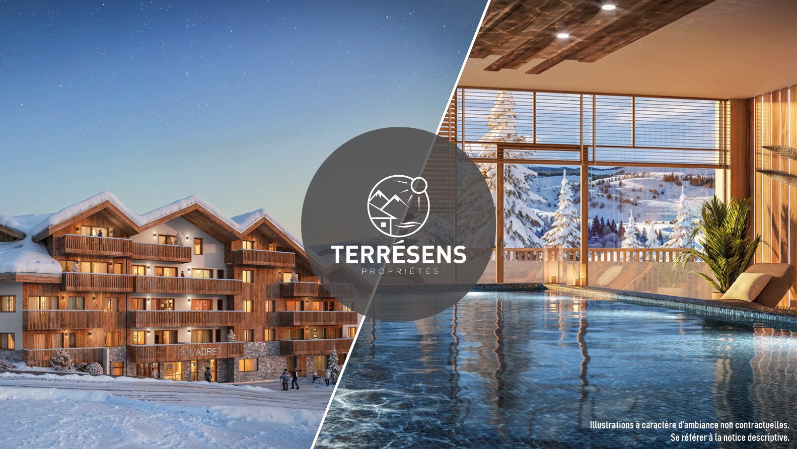 T1 lot B32b — L'ALPAGE D'AUGUSTIN à La Plagne Tarentaise — visuel 1 sur 1
