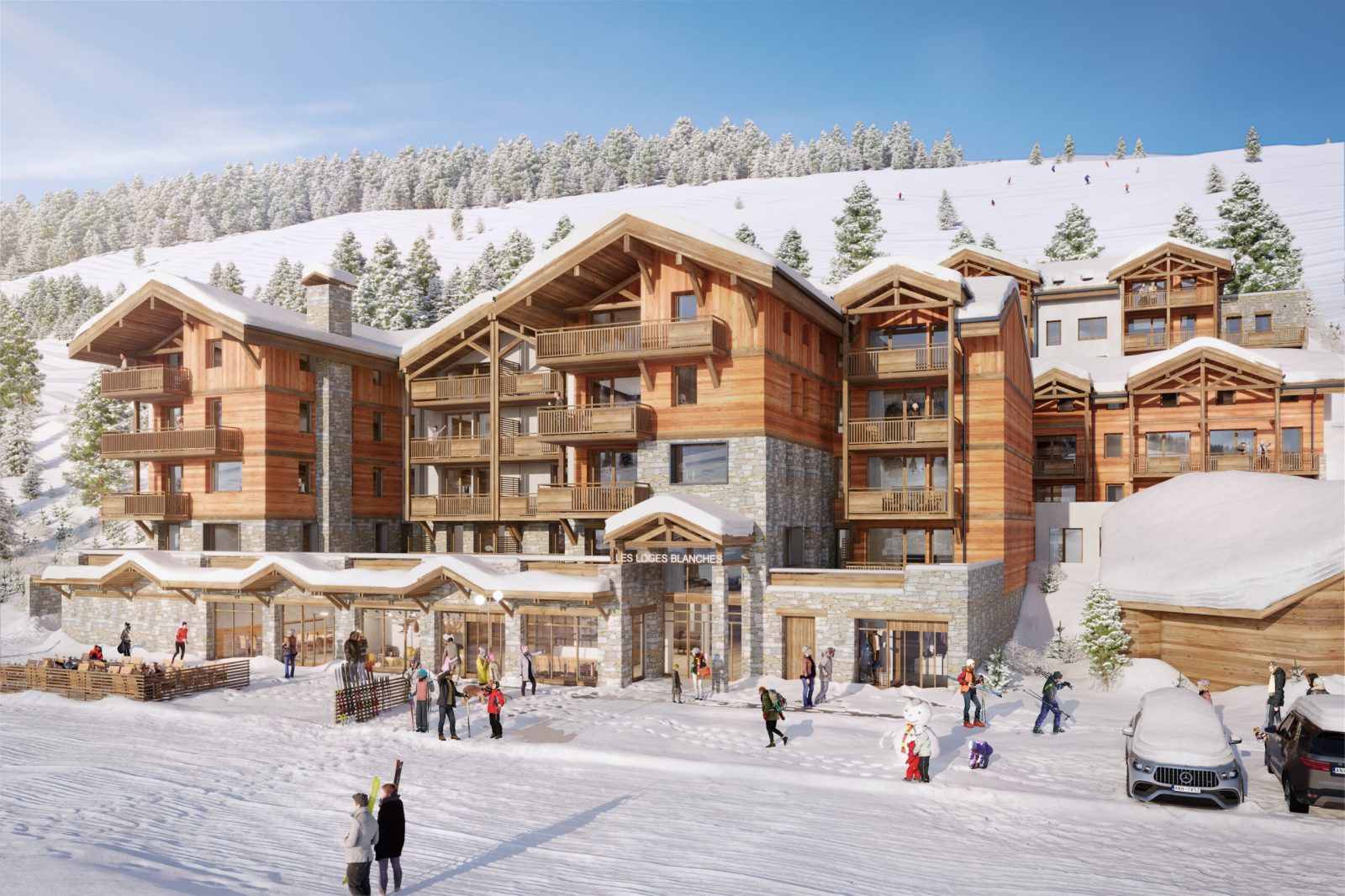 T3 lot E4151 — LES LOGES BLANCHES à Les Deux Alpes — visuel 1 sur 1