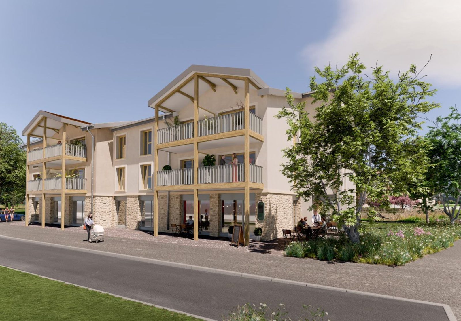 T3 lot D006 — Les Terrasses des 3 Parcs à Coublevie — visuel 1 sur 1