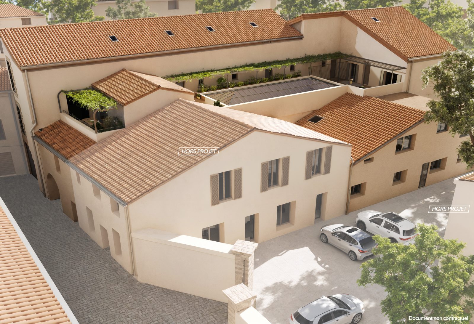 T4 lot 202 / T4 Duplex — LES TERRASSES D'AIX à Aix-en-Provence — visuel 1 sur 1