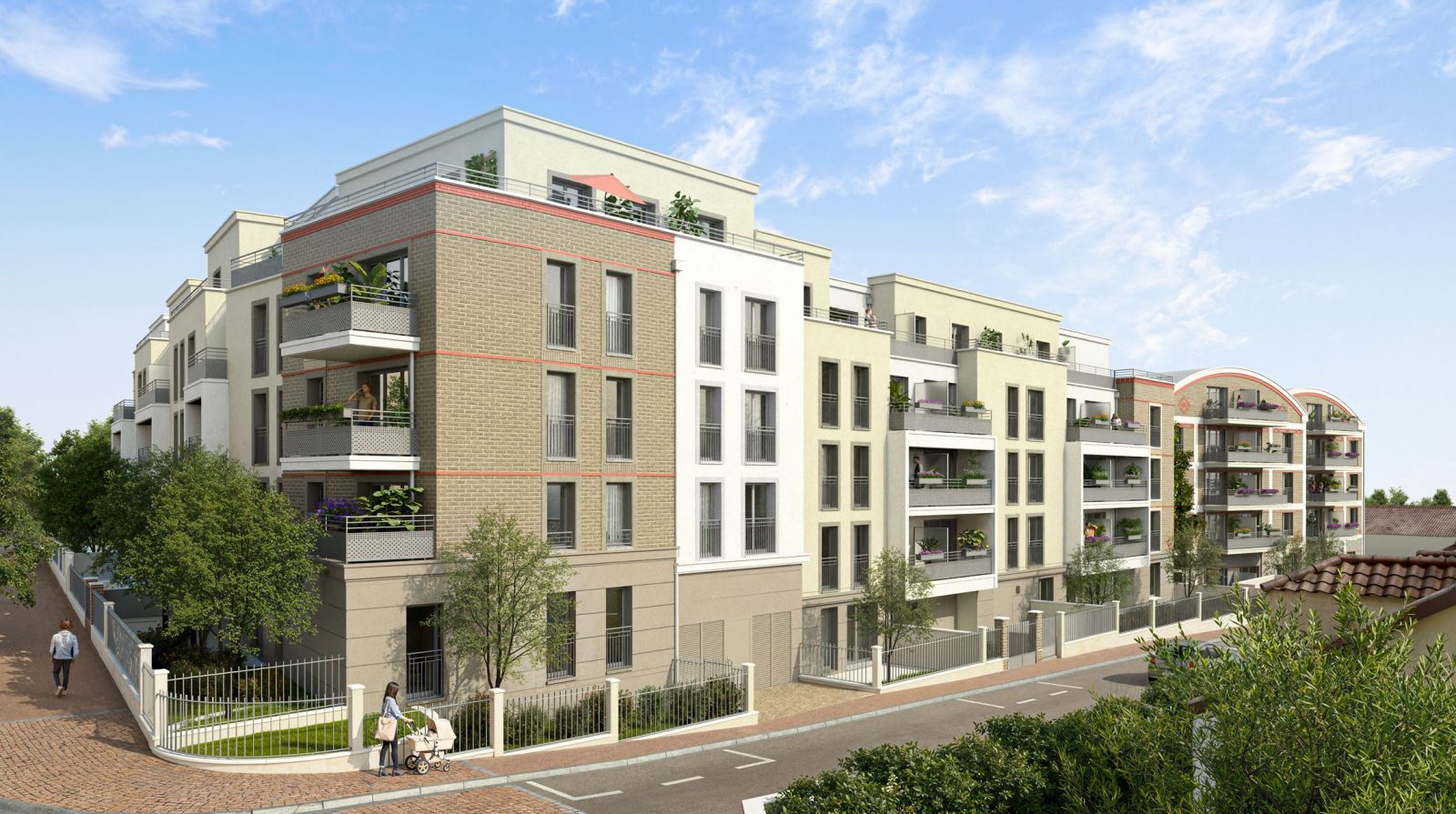 T2 lot 1203 — ATELIA à Mantes-la-Ville — visuel 1 sur 1