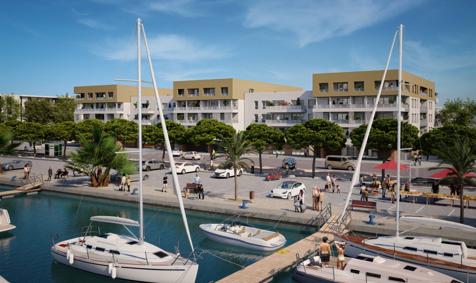 T2 lot B3.302 — LES VOILES à Port-Saint-Louis-du-Rhône — visuel 1 sur 1