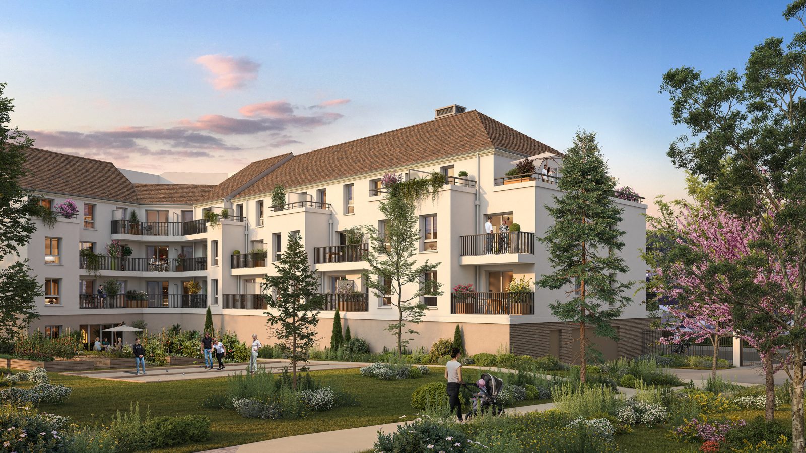 T4 lot E137 — JARDINS NOTRE DAME à Elbeuf — visuel 1 sur 1