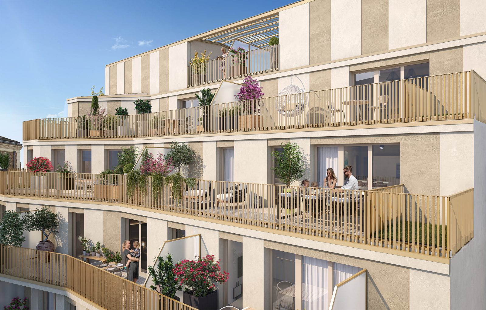T4 lot 11 — Les Terrasses de Gentilly (94) à Gentilly — visuel 1 sur 1