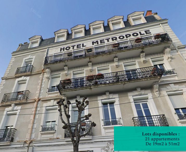 CHATEL GUYON - LE METROPOLE - 19 AVENUE DES ETATS UNIS à Châtel-Guyon — visuel 1 sur 1