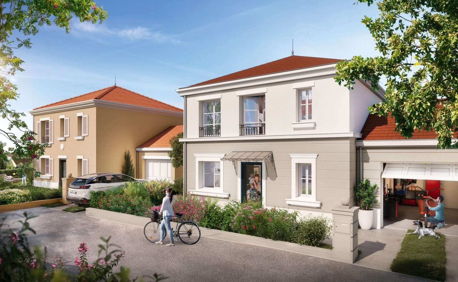T3 lot B203 — Le Quartier du Vertpuits à Puiseux-en-France — visuel 1 sur 1