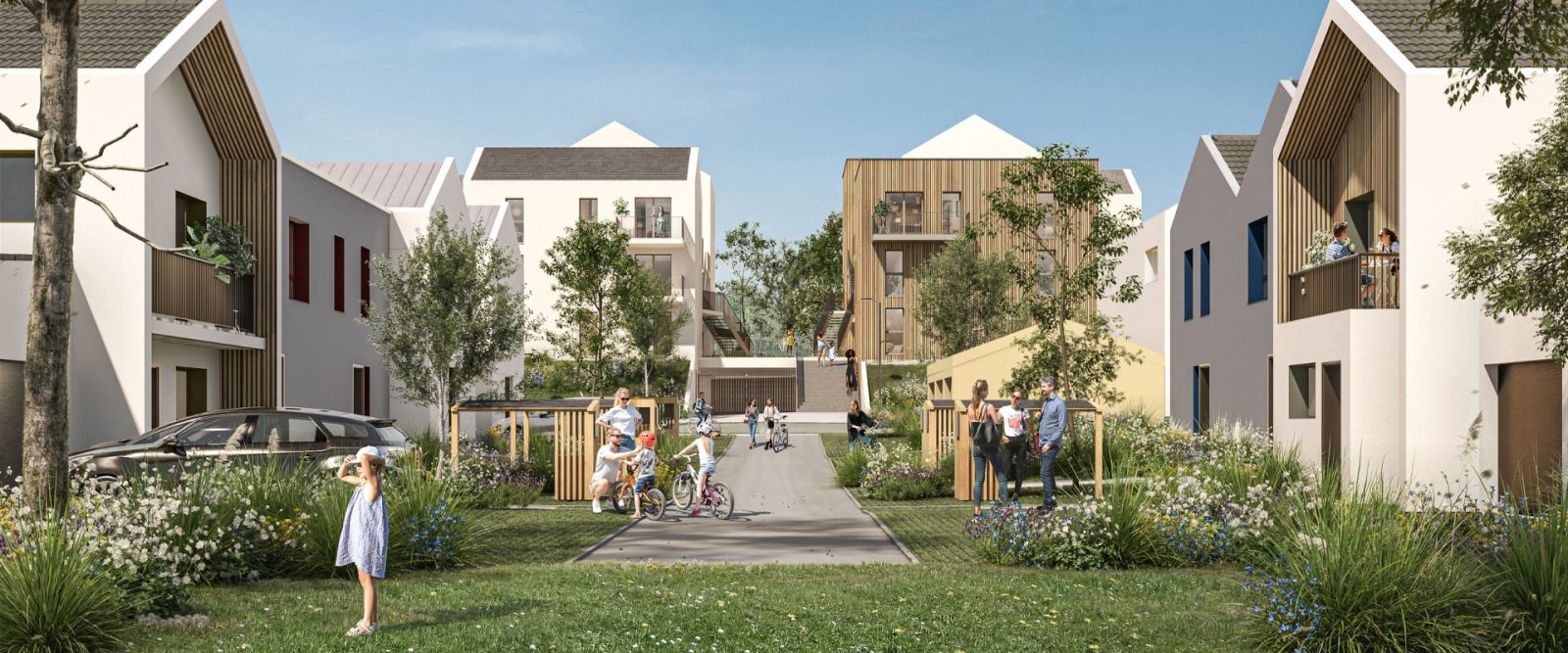 Programme neuf LE HAMEAU DE LUVERA - PAQUERETTE - N, O et P à Louvres — visuel 1 sur 1