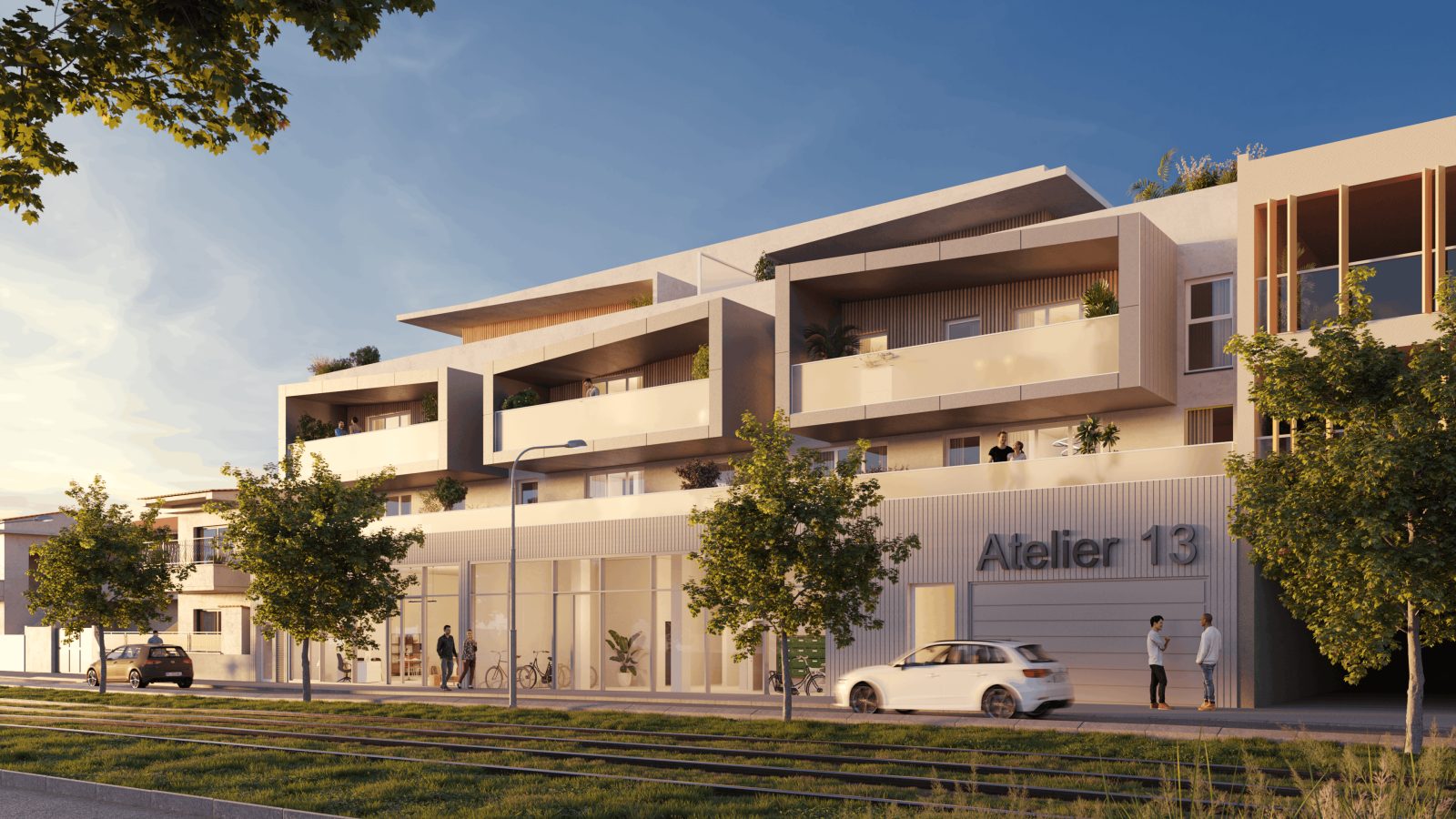 T3 lot 208 — Atelier 13 à Castelnau-le-Lez — visuel 1 sur 1