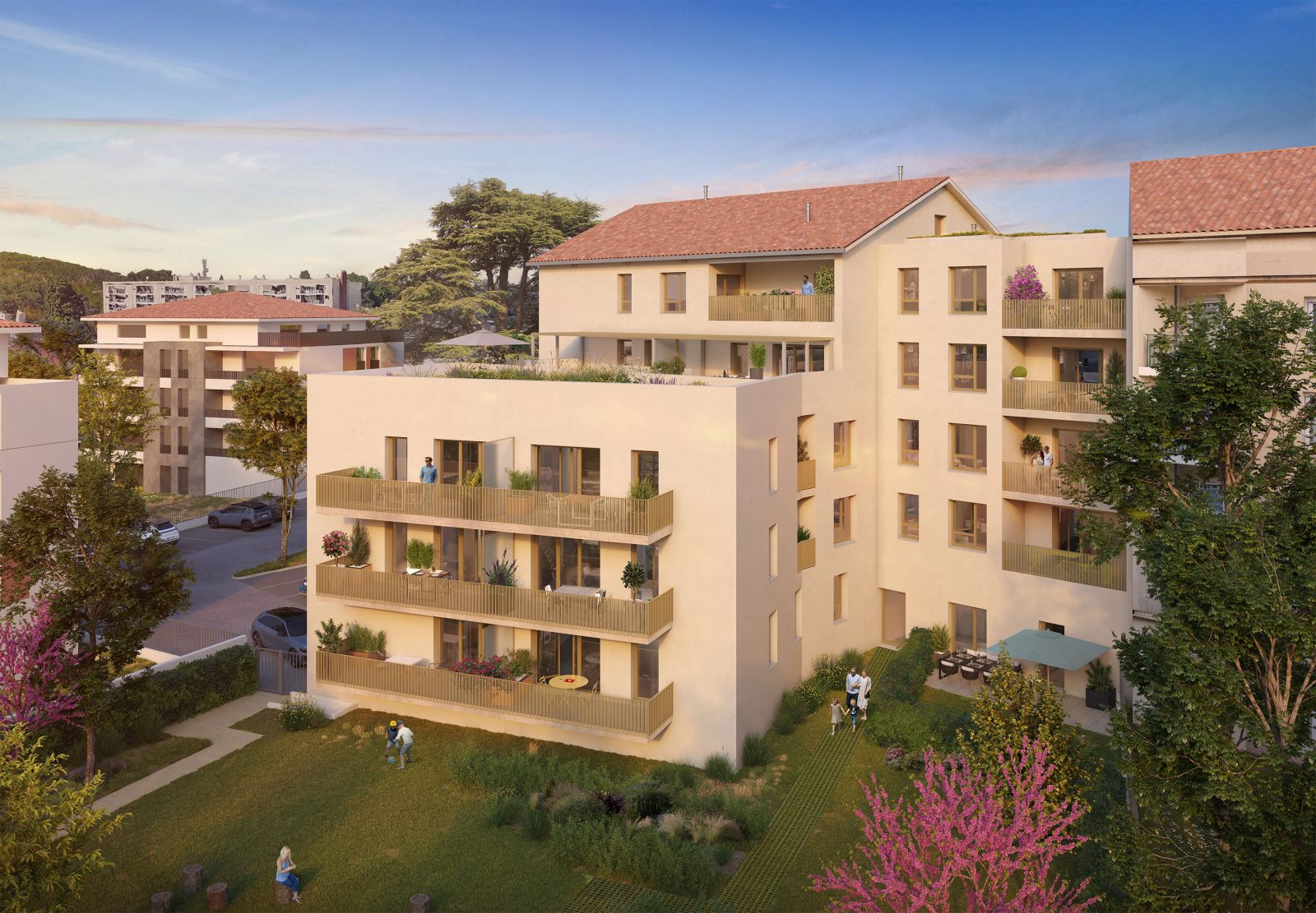 T3 lot 206 — Millésime à Fontaines-sur-Saône — visuel 1 sur 1