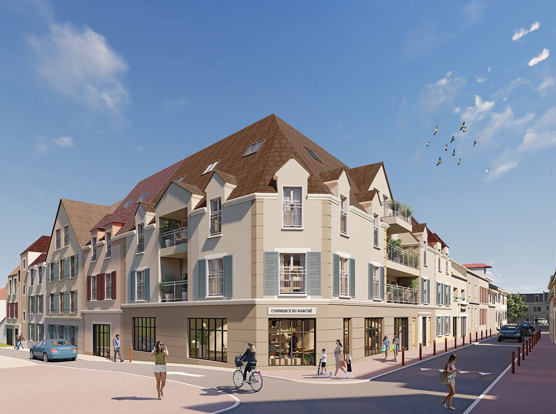 T2 lot 224 — PLACE DU MARCHÉ à Arpajon — visuel 1 sur 1