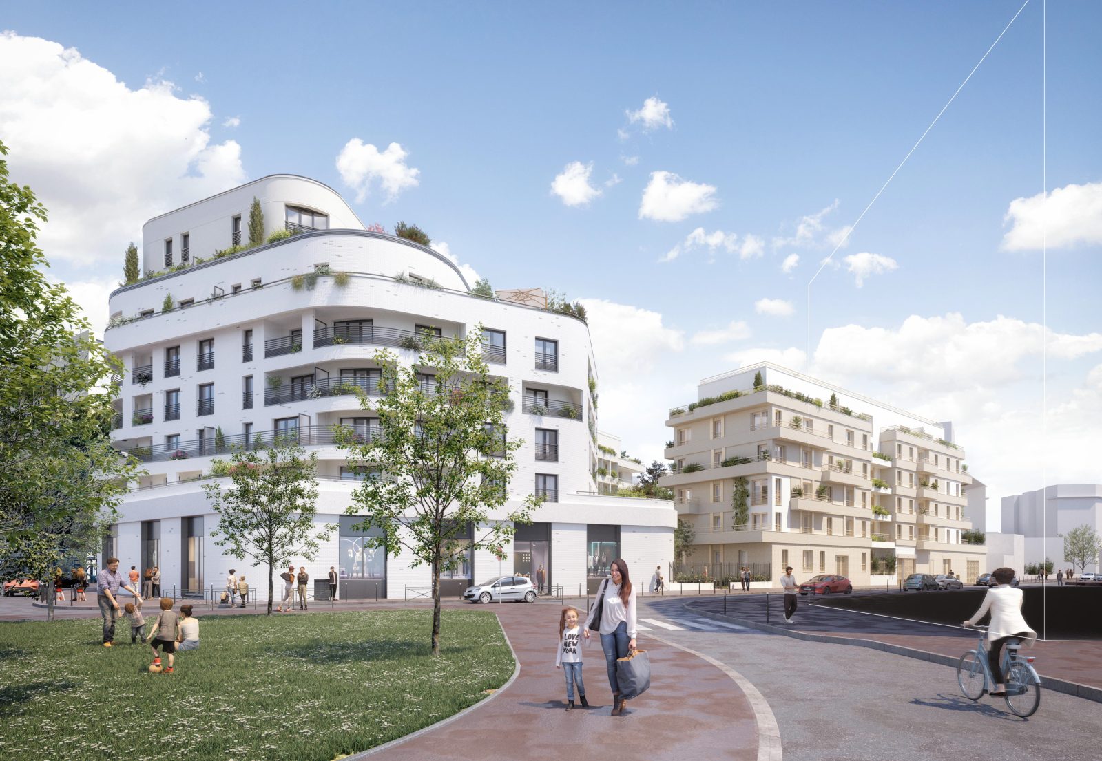 T2 lot B204 — Alter Ego à Asnières-sur-Seine — visuel 1 sur 1