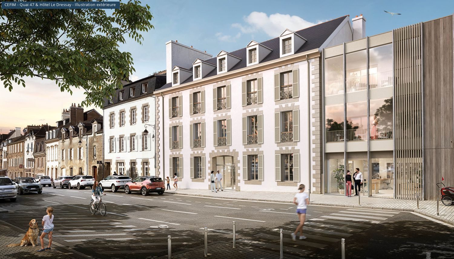 T4 lot A31 — QUAI 47 REHABILITE à Vannes — visuel 1 sur 1