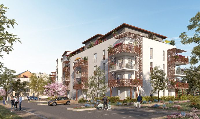 Programme neuf LE DOMAINE DU PARC MANSART - BAT G à Plaisir — visuel 1 sur 1