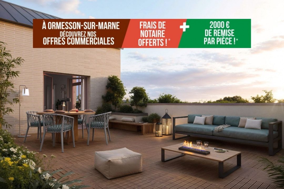 Programme neuf ESSENCIA à Ormesson-sur-Marne — visuel 1 sur 1