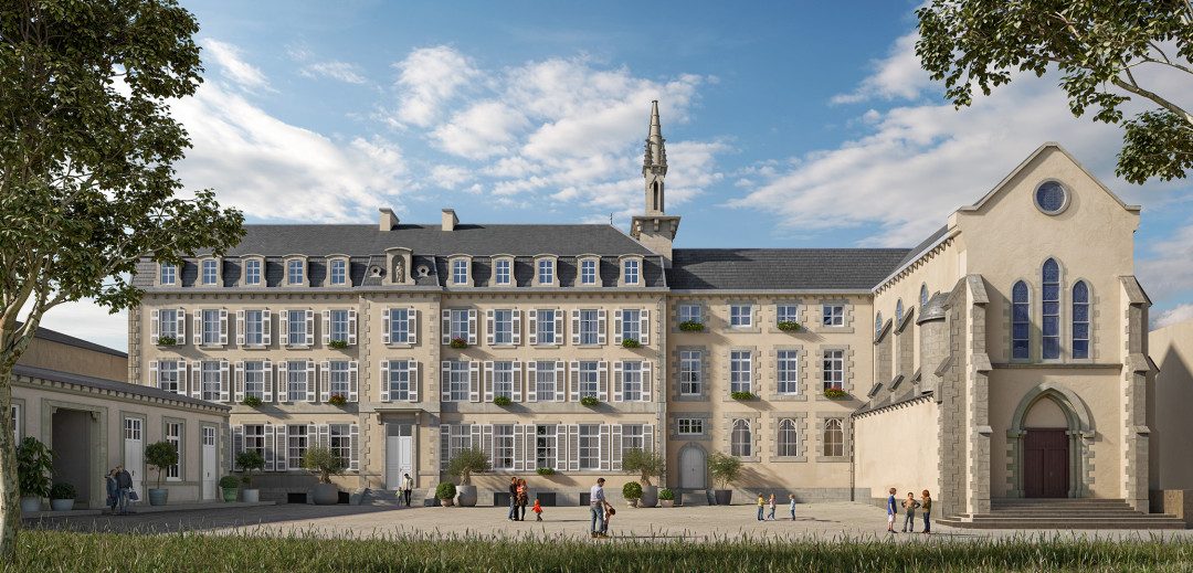 T2 lot B02 — LE COUVENT DES SAINTS-COEURS à Saint-Quay-Portrieux — visuel 1 sur 1