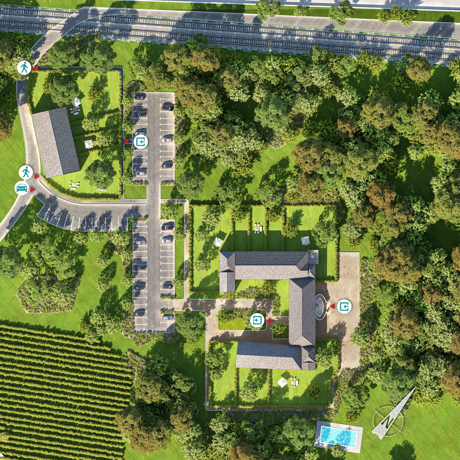 Programme neuf ABBAYE DE BONLIEU DF/PINEL MEL à Sainte-Eulalie — visuel 1 sur 1