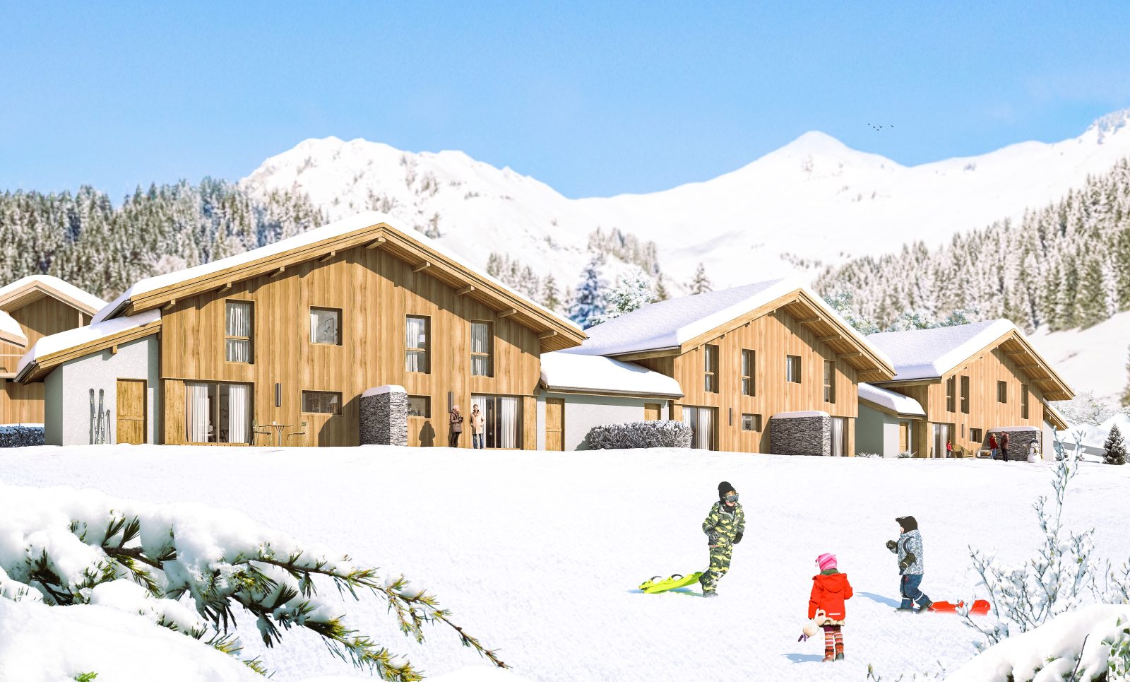 Programme neuf Les Balcons du Villard à Samoëns — visuel 1 sur 1