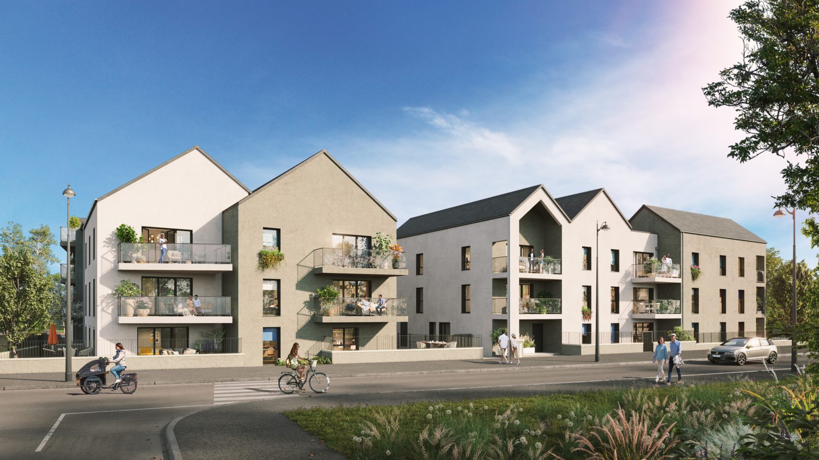 T2 lot B003 — HAMEAU DE JOSEPHINE à Combourg — visuel 1 sur 1