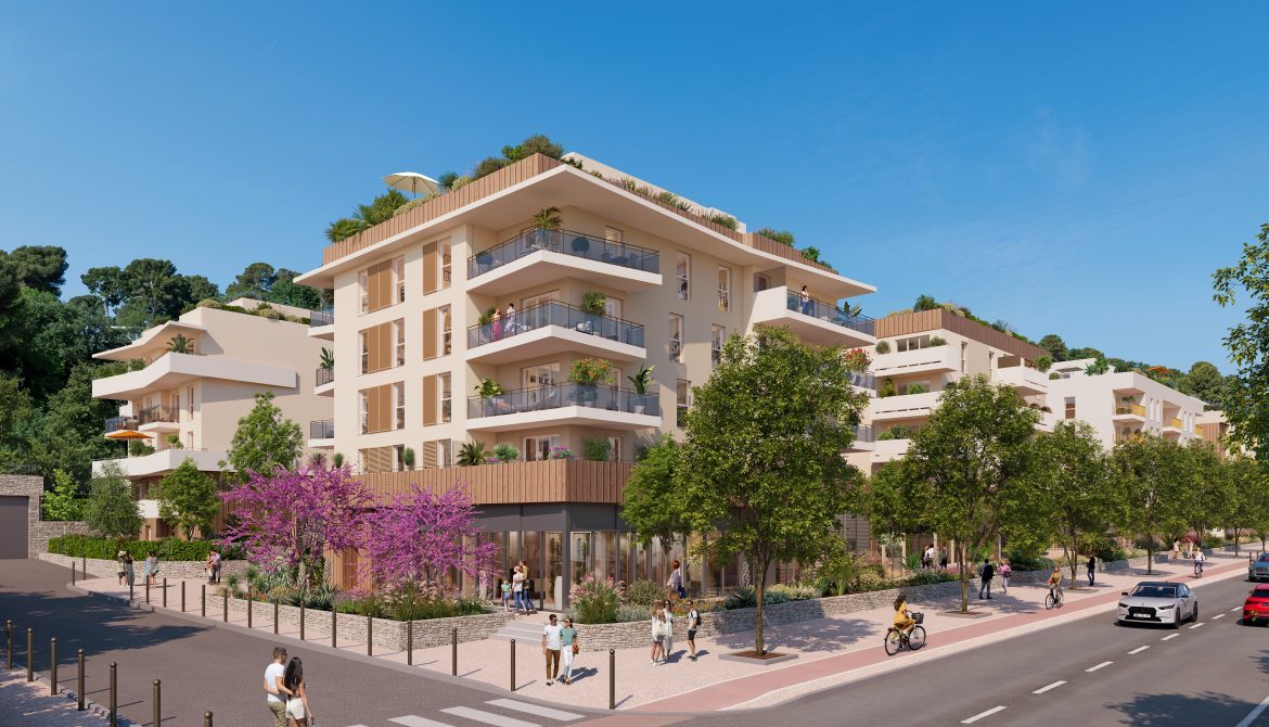Programme neuf LES TERRASSES D 'ELLA à Cagnes-sur-Mer — visuel 1 sur 1