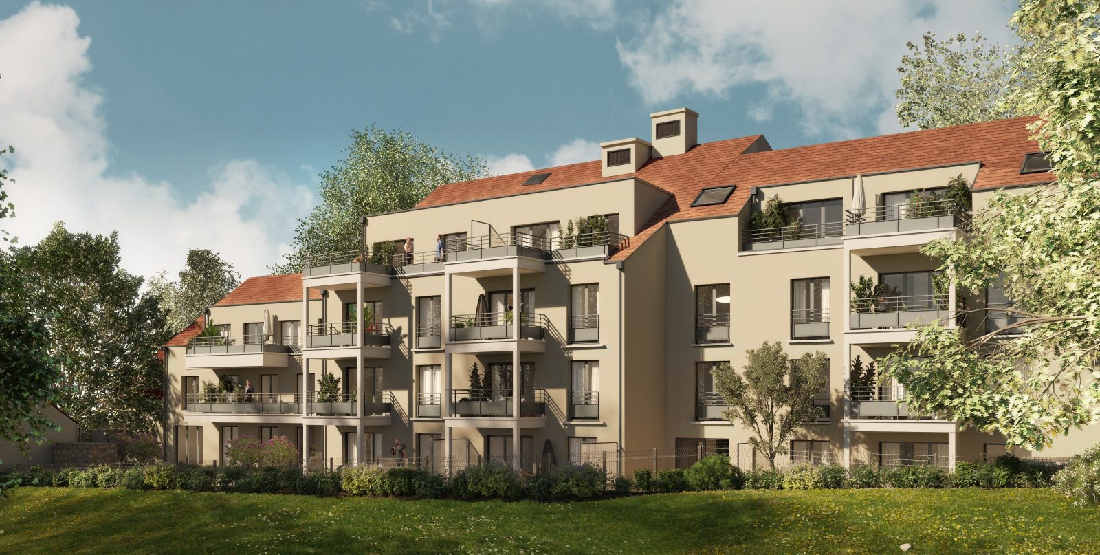 T2 lot 101 — LES JARDINS D'AVIGNOU à Plaisir — visuel 1 sur 1