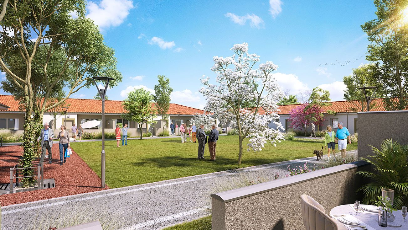 Programme neuf JARDIN DES AUCHES - VILLAGE SENIORS – Tranche 01531 à Boulieu-lès-Annonay — visuel 1 sur 1