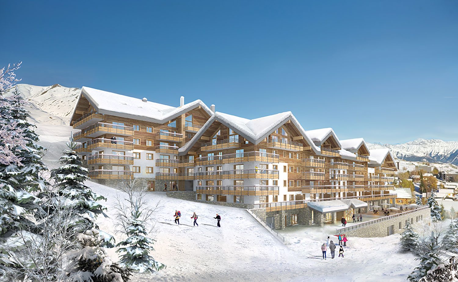 T3 lot B202 — LE CAPRICE BLANC à Fontcouverte-la-Toussuire — visuel 1 sur 1