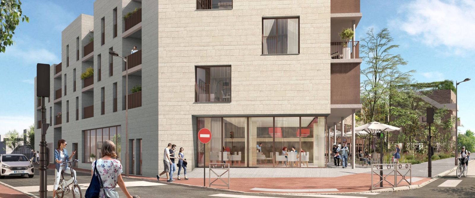 T2 lot B 208 — SQUARE DE LA MARNE - Logements à Mérignac — visuel 1 sur 1