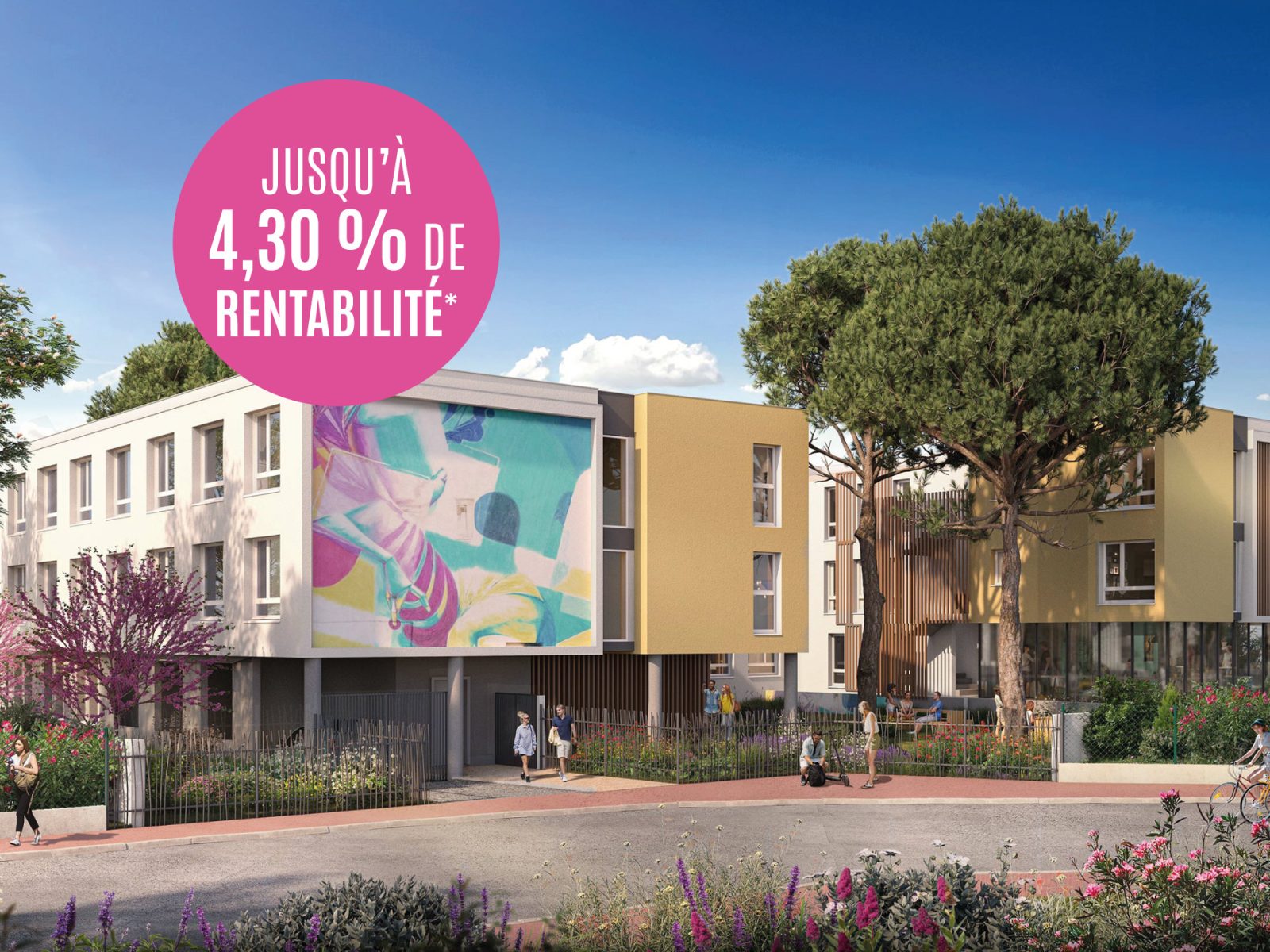 T1 lot A111 — Umami à Montpellier — visuel 1 sur 1