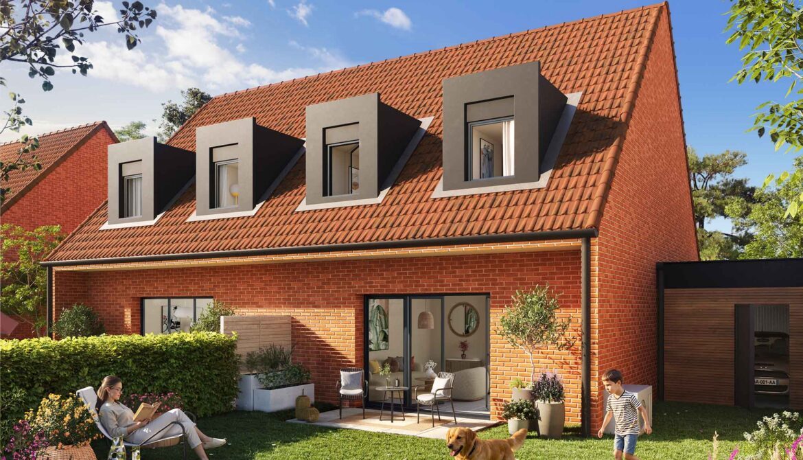 T4 lot M04 — Cottage des Weppes à Santes — visuel 1 sur 1