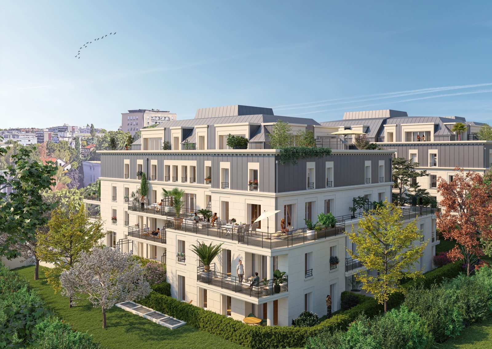 T2 lot C109 — SO ROOFTOP à Le Plessis-Robinson — visuel 1 sur 1