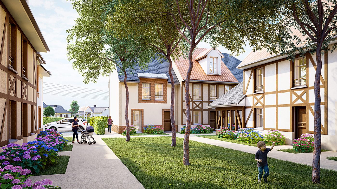 LES COTTAGES DU CHEMIN VERT à Cabourg — visuel 1 sur 1