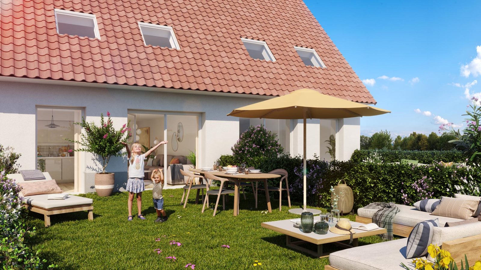 T3 lot 3203 — DOMAINE DU FERRAIN à Tourcoing — visuel 1 sur 1