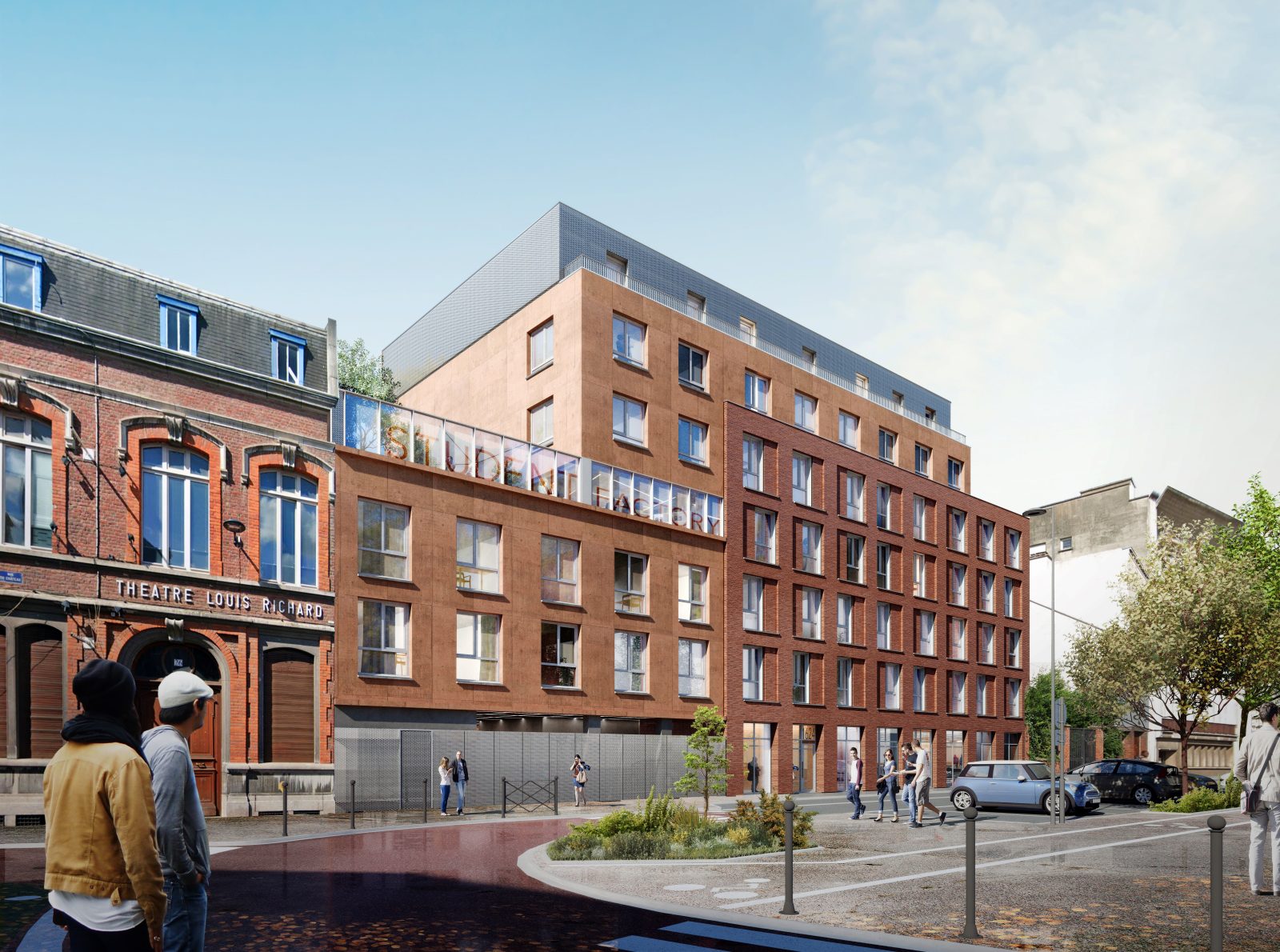 Programme neuf STUDENT FACTORY ROUBAIX MAIRIE à Roubaix — visuel 1 sur 1