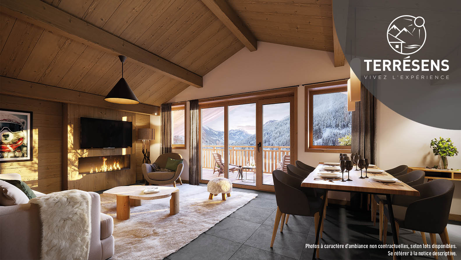 T3 lot A23 — L'ADRET à Les Deux Alpes — visuel 1 sur 1