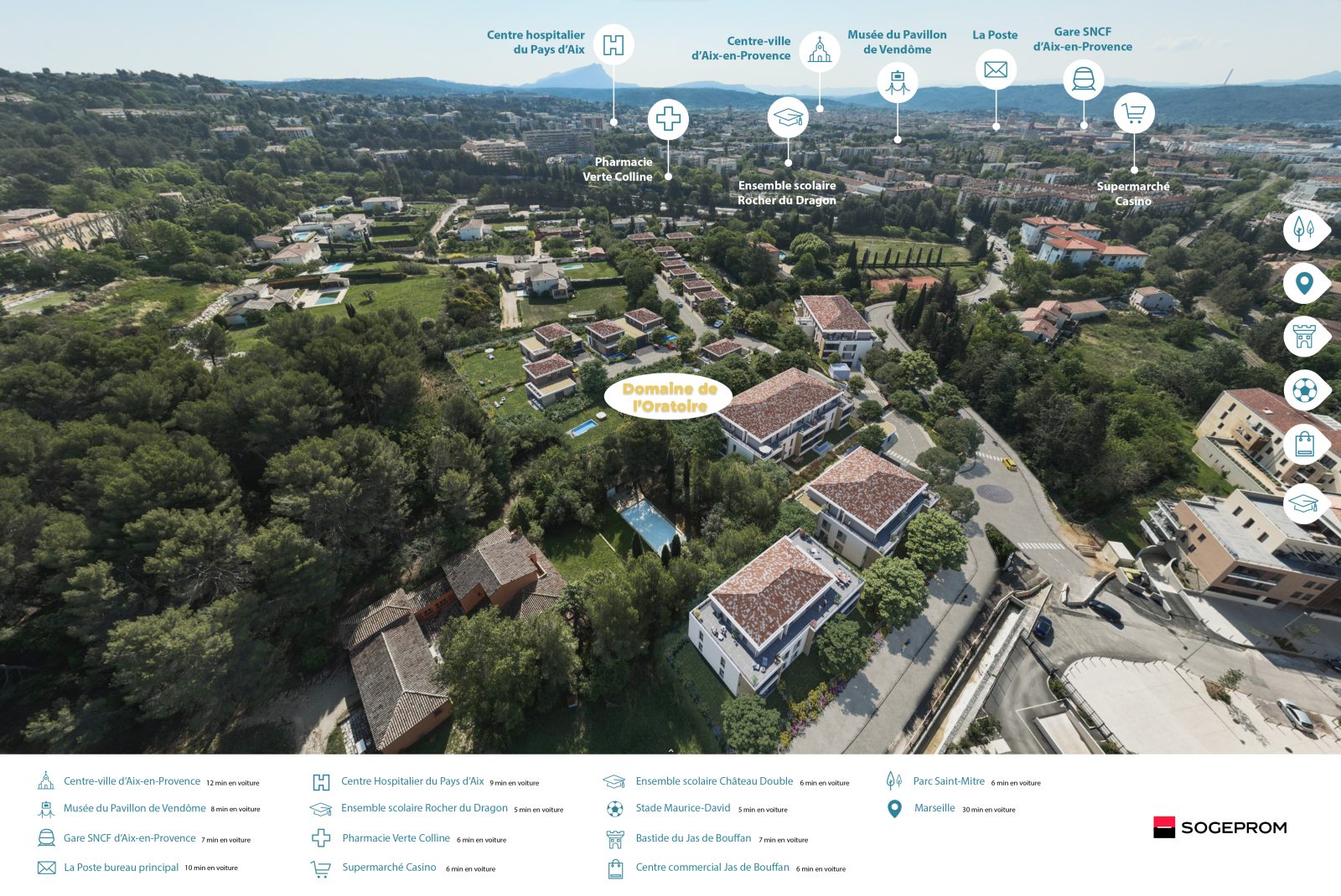 Programme neuf Domaine de l'Oratoire à Aix-en-Provence — visuel 1 sur 1