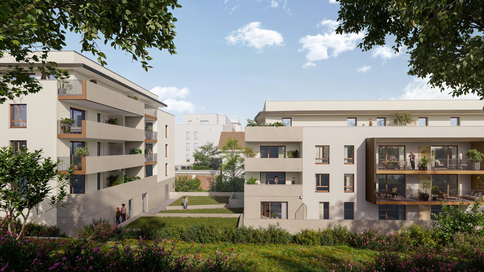 T4 lot B 202 — Liberti à Thonon-les-Bains — visuel 1 sur 1