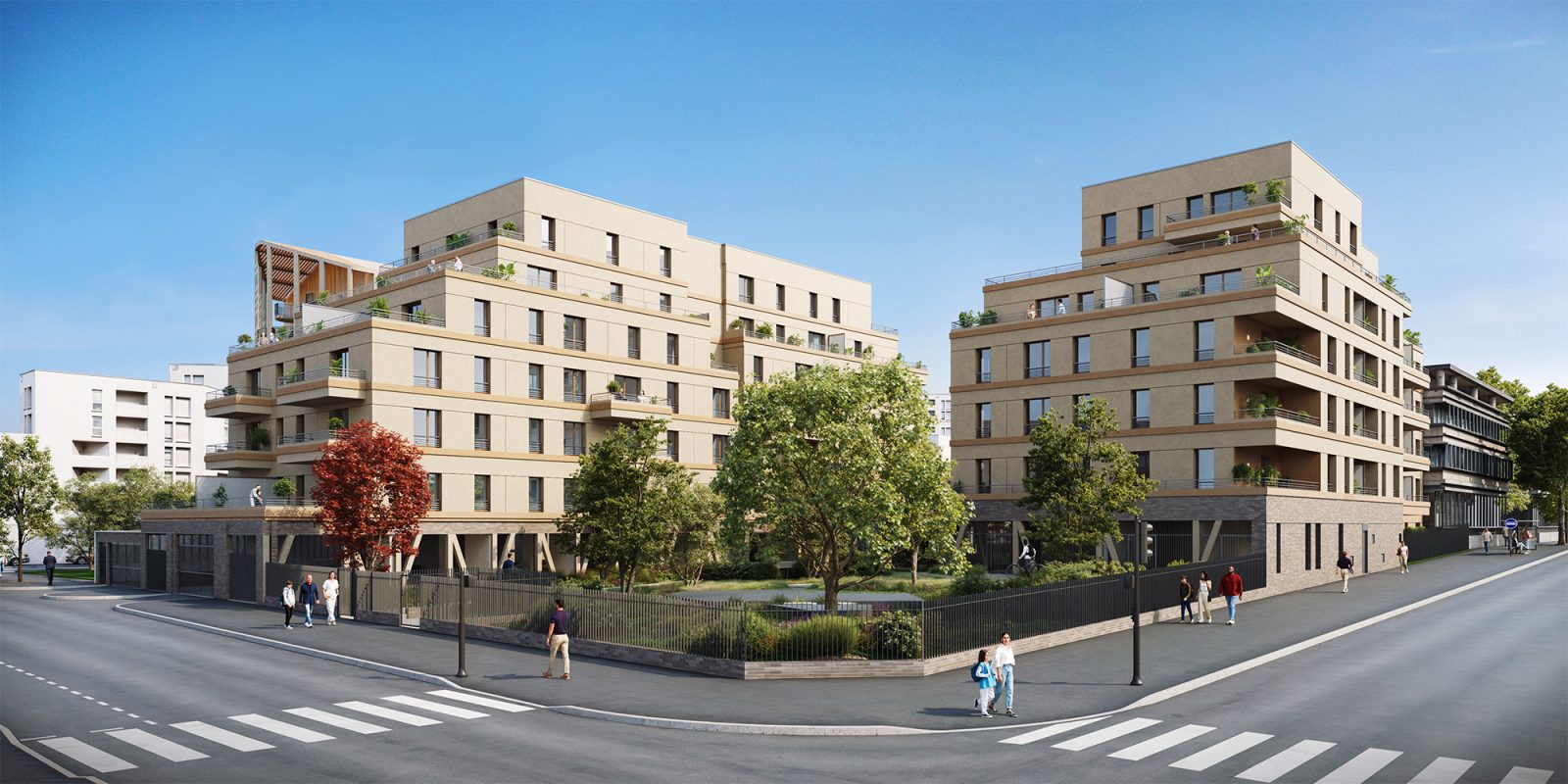 Les Terrasses du Parc à Évry-Courcouronnes — visuel 1 sur 1
