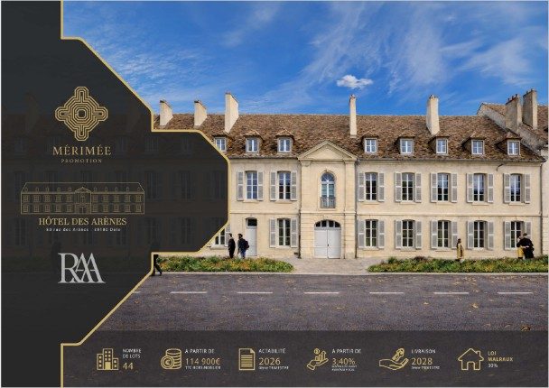 Programme neuf Hôtel des Arènes à Dole — visuel 1 sur 1