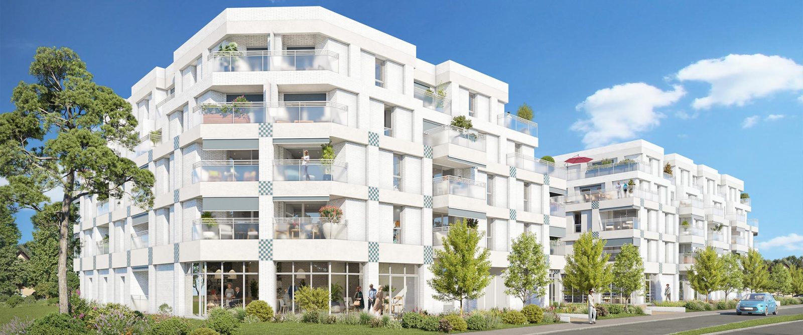 T2 lot A2205 — LES JARDINS DE L’HIPPODROME - BATS A1- A2 à Deauville — visuel 1 sur 1